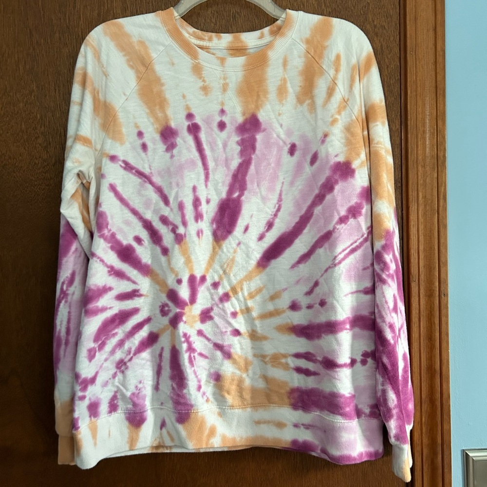 Sonoma Lightweight Tie Dye Sweatshirt